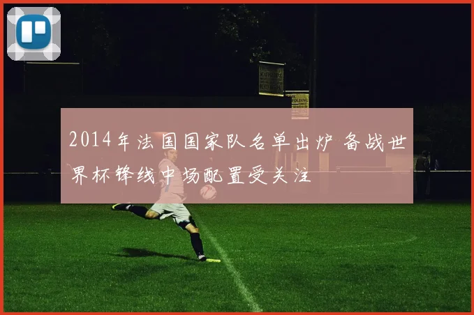 2014年法国国家队名单出炉 备战世界杯锋线中场配置受关注